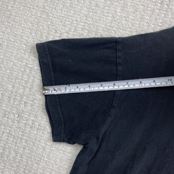 Y2K Harley Davidson American Pride USA Motorcycle T Shirt Black men Read - Picture 11 of 13